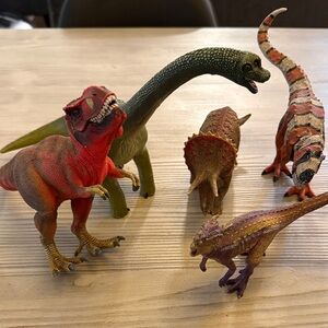 Reptile Dinosaur Toy Set - Multicolor